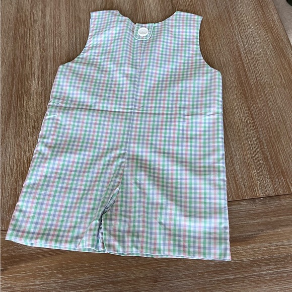 NWOT, Beaufort Bonnet Company Jon Jon romper, spring colors, size 2T - Picture 2 of 2